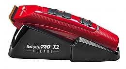 Maszynka do strzyżenia włosów, czerwona - BaByliss PRO FX811E VOLARE X2 (Ferrari FX811RE) — Zdjęcie N2