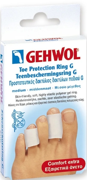 Obrączka ochronna do palców stopy (średnia) - Gehwol Toe Protection Ring G — Zdjęcie N1