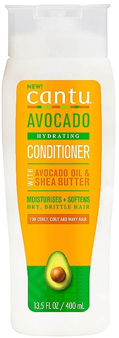 Nawilżająca odżywka do włosów - Cantu Avocado Hydrating Conditioner — Zdjęcie N2