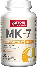 Najbardziej aktywna forma witaminy K2 - Jarrow Formulas Vitamin K2 MK-7 180mcg — Zdjęcie N1