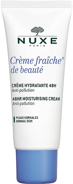 Nawilżający krem do twarzy - Nuxe Creme Fraiche de Beaute Moisturising Cream 48H