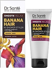 Środek wygładzający włosy - Dr Sante Banana Hair Smooth Relax In-shower Styler — Zdjęcie N2
