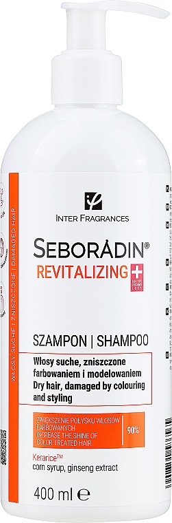 Regenerujący szampon do włosów suchych i zniszczonych - Seboradin Revitalizing Hair Shampoo — Zdjęcie N3