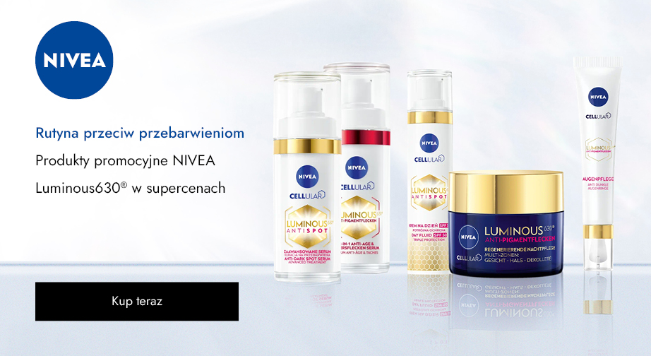 Produkty promocyjne NIVEA w supercenach. Ceny podane na stronie uwzględniają rabat.