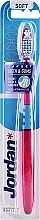 Kup Szczoteczka do zębów miękka Target, różowa, listki - Jordan Target Teeth & Gums Soft