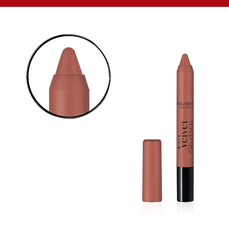 Kredka do ust - Bourjois Velvet The Pencil — Zdjęcie N4