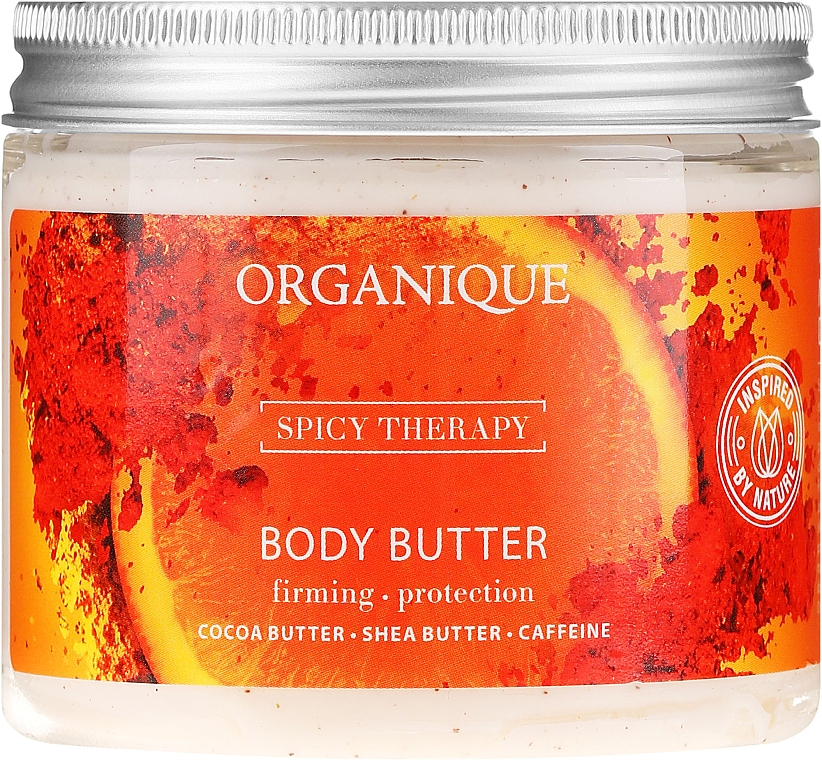Stymulujące masło do ciała - Organique Spicy Therapy Body Butter — Zdjęcie N1