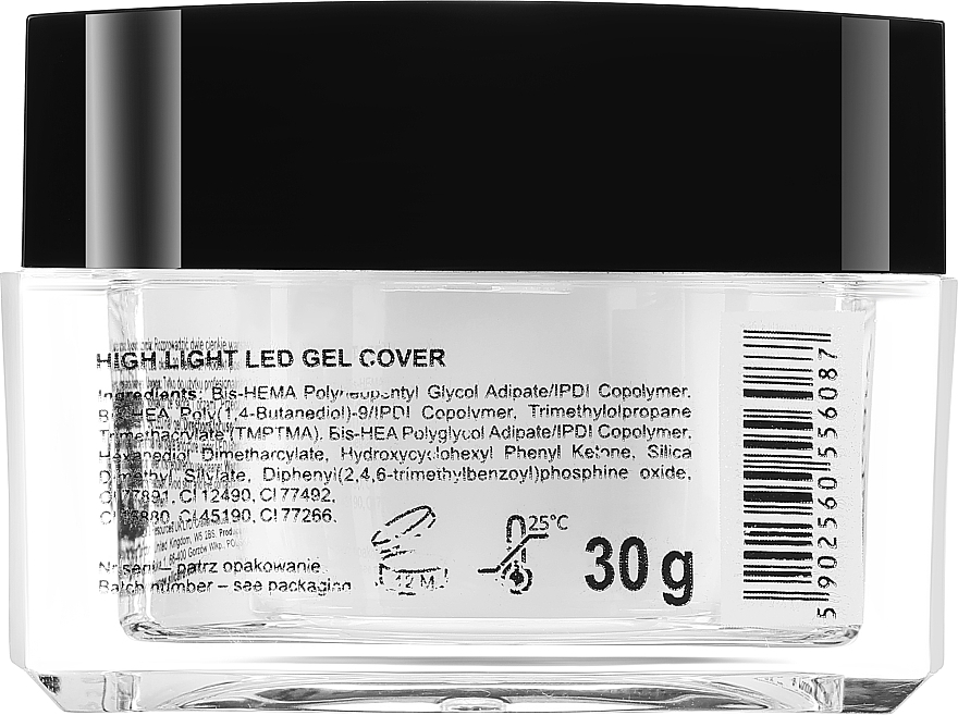 Żel do paznokci - Silcare Light Led Gel Cover — Zdjęcie N8