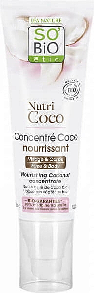 Odżywczy koncentrat kokosowy do twarzy i ciała - So'Bio Etic Nutri Coco Nourishing Coconut Concentrate — Zdjęcie N1