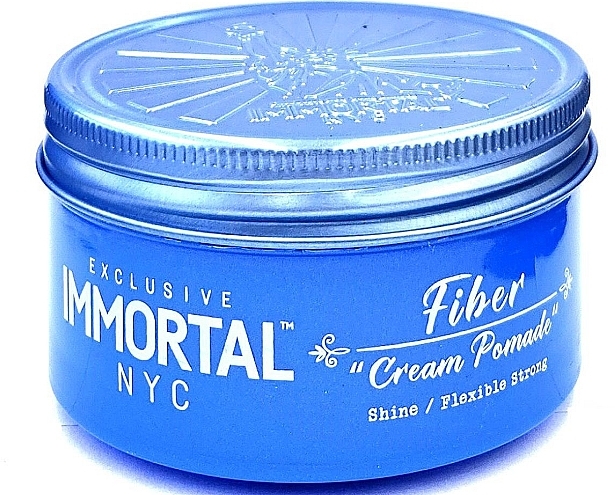 Krem-pomada do włosów - Immortal Nyc Exclusive Fiber Cream Pomade — Zdjęcie N1