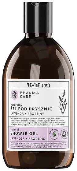 Żel pod prysznic Lawenda + Proteiny - Vis Plantis Pharma Care Lavender + Proteins Shower Gel — Zdjęcie N1