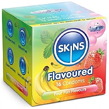 Kup Prezerwatywy, 16 szt - Skins Flavoured Condoms