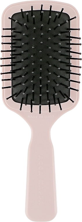 Szczotka do włosów, różowa - Acca Kappa Mini paddle Brush Nude Look — Zdjęcie N1
