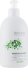 Balsam do ciała z 12% mocznikiem do intensywnego nawilżania o łagodnym działaniu keratolitycznym	 - Biotrade Keratolin Body Ultra-Moisturizing Lotion — Zdjęcie N2