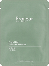 Kup Maska tkankowa z ekstraktami roślinnymi - Fraijour Original Herb Wormwood Sheet Mask