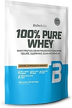 Białko Cappucino karmelowe - BiotechUSA 100% Pure Whey Caramel Cappuccino — Zdjęcie N1