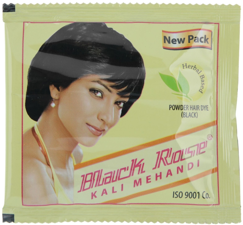 Henna do włosów - Black Rose Kali Mehandi Powder Hair Dye — Zdjęcie N2