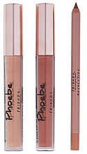 Zestaw - Makeup Revolution X Friends Phoebe Lip Kit (lip/pen/1g + lip/gloss/2x3ml) — Zdjęcie N2