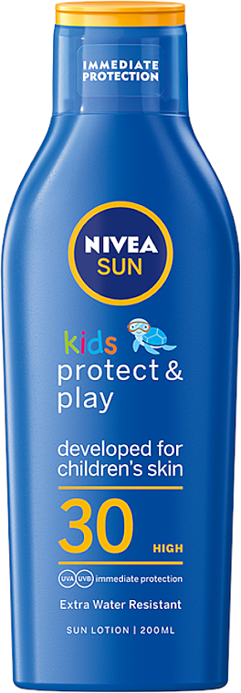 Mleczko do opalania dla dzieci, SPF 30 - NIVEA Sun Kids — Zdjęcie N1