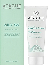 Antybakteryjna maska oczyszczająca do skóry tłustej - Atache Oily SK Purifying Mask — Zdjęcie N2