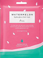 Kup Nawilżająca maseczka rozświetlająca w płachcie do twarzy Arbuz - Ariul Watermelon Hydro Glow Sheet Mask