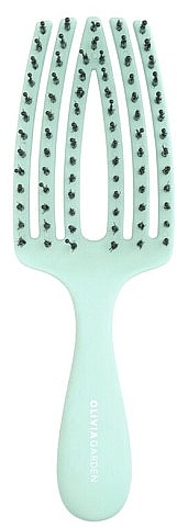 Zestaw szczotek do włosów, 12 szt. - Olivia Garden Fingerbrush Care Mini Display Kids Edition — Zdjęcie N4