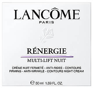 Przeciwzmarszczkowy krem liftingujący na noc - Lancôme Rénergie Multi-Lift Night Cream — Zdjęcie N2