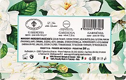 Mydło w kostce Gardenia - Saponificio Artigianale Fiorentino Masaccio Gardenia Soap — Zdjęcie N2