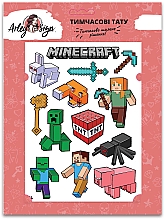 Kup Tymczasowy tatuaż, Minecraft - Arley Sign