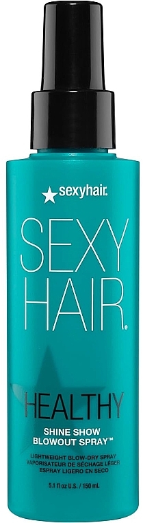 Spray do stylizacji włosów - SexyHair HealthySexyHair Shine Show Blowout Spray — Zdjęcie N2