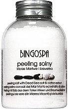 Kup Peeling solny z solą z Morza Martwego i ekstraktem z bawełny - BingoSpa Spa Peeling Salt