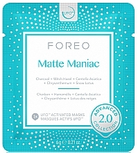 PRZECENA! Maska do twarzy dla skóry tłustej - Foreo UFO Matte Maniac 2.0 Advanced Collection Activated Mask * — Zdjęcie N1