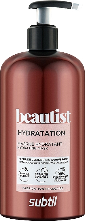 Nawilżająca maska ​​do włosów - Laboratoire Ducastel Subtil Beautist Hydration Mask — Zdjęcie N1