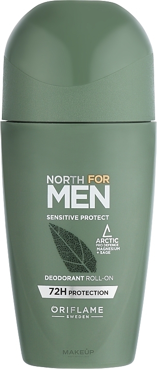 PREZENT! Dezodorant-antyperspirant w kulce dla skóry wrażliwej - Oriflame North For Men Sensitive Protect  — Zdjęcie N1