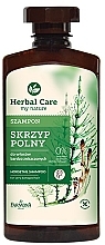 PRZECENA! Szampon do włosów bardzo zniszczonych Skrzyp polny - Farmona Herbal Care * — Zdjęcie N3