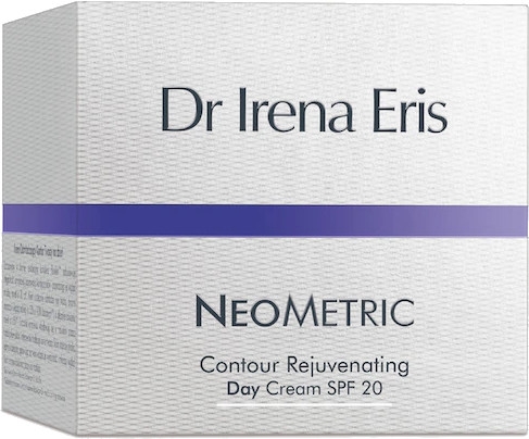 Krem odmładzający kontur twarzy na dzień SPF 20 - Dr Irena Eris Neometric Contour Rejuvenating Day Cream 