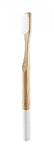 Bambusowa szczoteczka do zębów, średnia twardość - Nudo Nature Made Bamboo Toothbrush Senior — Zdjęcie N2