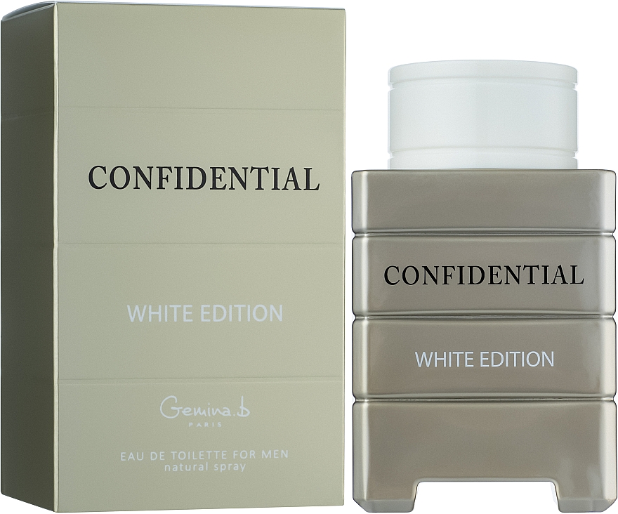 Geparlys Gemina B. Confidential White Edition - Woda toaletowa  — Zdjęcie N2