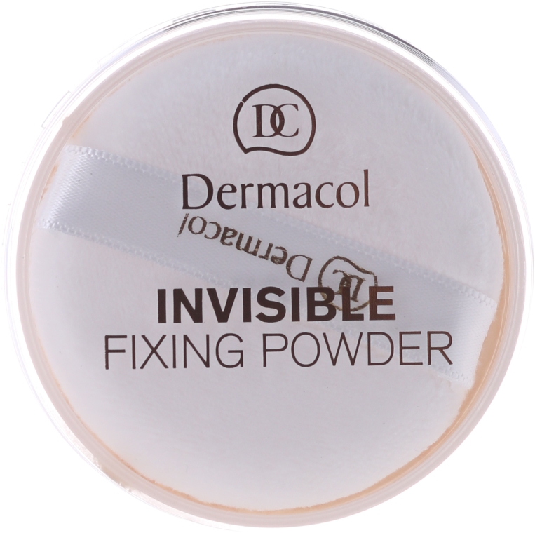 Uniwersalny puder transparentny utrwalający makijaż - Dermacol Invisible Fixing Powder — Zdjęcie N8