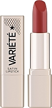 Pomadka w sztyfcie - Eveline Cosmetics Variété Satin Lipstick — Zdjęcie N1