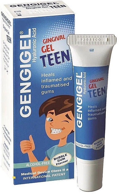 Żel periodontologiczny dla dzieci w wieku 7-14 lat - Gengigel Teen — Zdjęcie N1