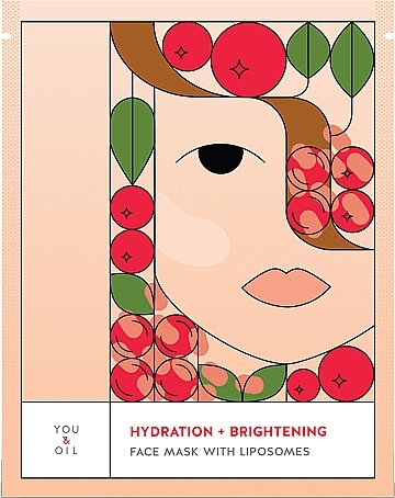 WYPRZEDAŻ Nawilżająco-rozjaśniająca maska do twarzy - You & Oil Hydration & Brightening Face Mask With Liposomes * — Zdjęcie N1