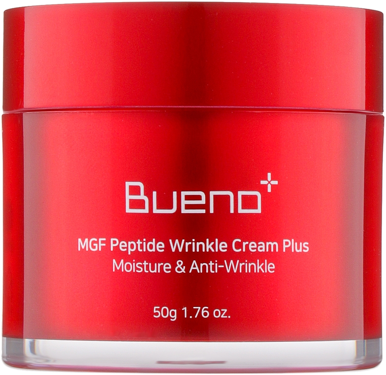 Krem przeciwstarzeniowy z peptydami - Bueno MGF Peptide Wrinkle Cream Plus