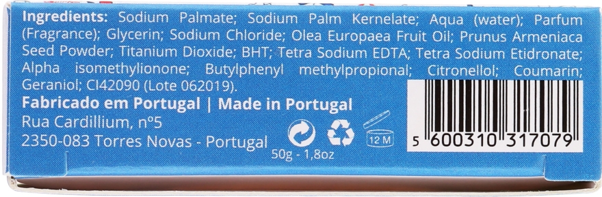Naturalne mydło w kostce Fiołek Walentynki - Essencias De Portugal Senses Violet Soap — Zdjęcie N2
