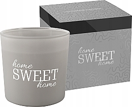 Kup Świeca zapachowa z dwoma knotami w matowym szkle - Bispol Scented Candle Home Sweet Home