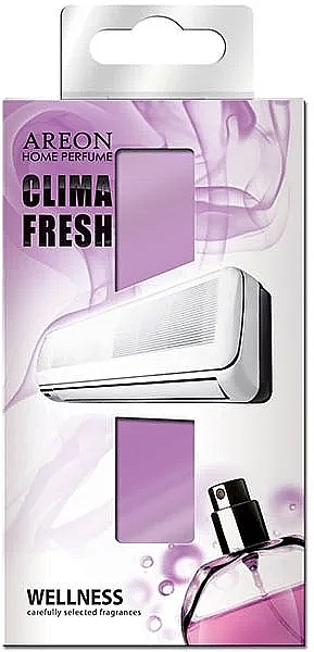 Wkład zapachowy do klimatyzatora - Areon Home Perfume Clima Fresh Wellness — Zdjęcie N1