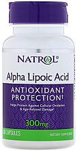 Kup Kwas alfa liponowy w kapsułkach, 300 mg - Natrol Alpha Lipoic Acid