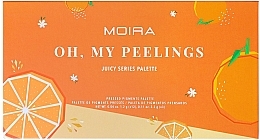 Paleta cieni do powiek - Moira Oh, My Peelings Pressed Pigments Palette — Zdjęcie N2
