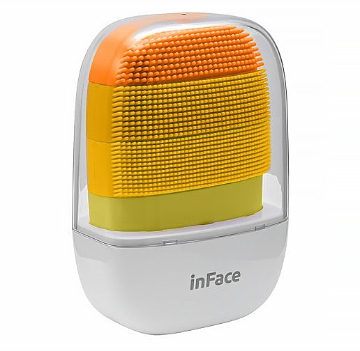 Szczoteczka soniczna do twarzy - inFace Electronic Sonic Beauty Facial Orange — Zdjęcie N3