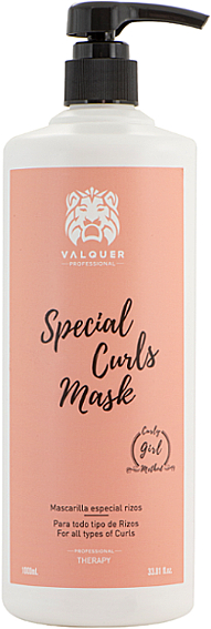 Maska do włosów - Valquer Special Curls Mask — Zdjęcie N1